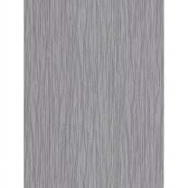 Brewster Murano Grey Vertical Texture Wallpaper, 20.5-in by 33-ft, 56.4 sq. ft