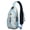 Modern Colorful, variant on Cheesy Pizza Print Sling Bag, Italian Food Crossbody Daypack for Fast Food Lovers and Pizza Party Time Enthusiasts