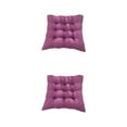 thumbnail image 3 of mmirethe Dining Chair Cushion Comfortable Polyester Fabric Pearl Filling No Slipping Polyester Fabric Is Comfortable purple 2Set, 3 of 6