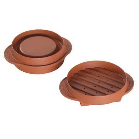 

Nordic Ware Stuffed Burger Maker and Patty Press BPA-free and Melamine Free Plastic 5 Year Warranty 4 X 4 X 0.75