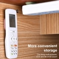 thumbnail image 4 of JIEMUCES 4 Pairs Magnetic Remote Control Holder Easy to Install Self-Adhesive Wall Mount Remote Control Organizer, 4 of 7
