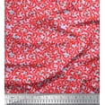thumbnail image 1 of Soimoi Blue Viscose Chiffon Fabric Artistic Floral Print Fabric by Yard 42 Inch Wide, 1 of 1