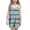 thumbnail image 2 of Tranfacy Robes d'Été pour Adolescentes, Robe d'Été pour Filles, Robe d'Été Décontractée pour Filles Mode Sans Manches, Robe Nuisette avec Poches, 2 of 6