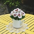 thumbnail image 4 of 12 Bundles Outdoor Artificial Flowers, UV-Resistant Artificial Pansies, Outdoor Silk Flowers for Garden, Planter, Patio, Porch, and Indoor Home Decor, 4 of 5