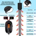thumbnail image 4 of Calentador de acuario HiTauing 300W sumergible para tanque de 150-280L, 4 of 7