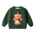 thumbnail image 1 of Birdeem Vêtements de Sport pour Enfants, Manches Longues, Imprimé Lettre, Col Rond, Épais et Chaud, Style Décontracté, 1 of 6