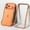 Orange, variant on ELEHOLD Aluminum Frame Metal Bumper Frame Slim Cool Design for iPhone Air, Metal Frame Armor Bumper No Back, Shock Absorbent Protective for iPhone Air ,Orange