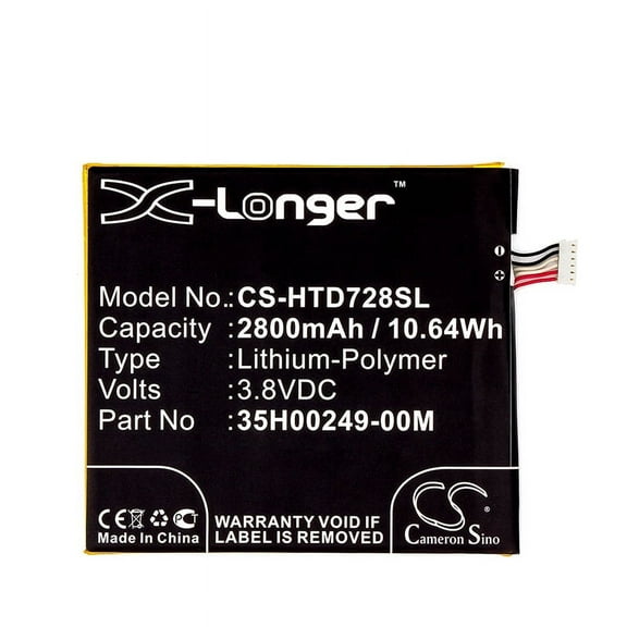 2800mAh 35H00249-02M 35H00249-00M Battery for HTC D728x D728t D728w Desire 728 D728