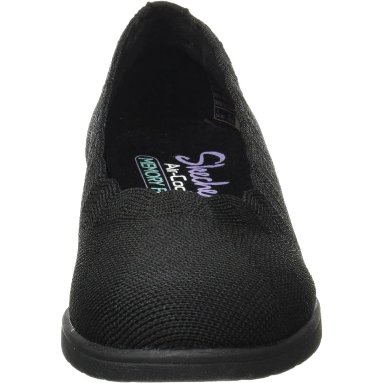 Skechers Cleo Wedge Air-Cooled Memory Foam Comfort Flat