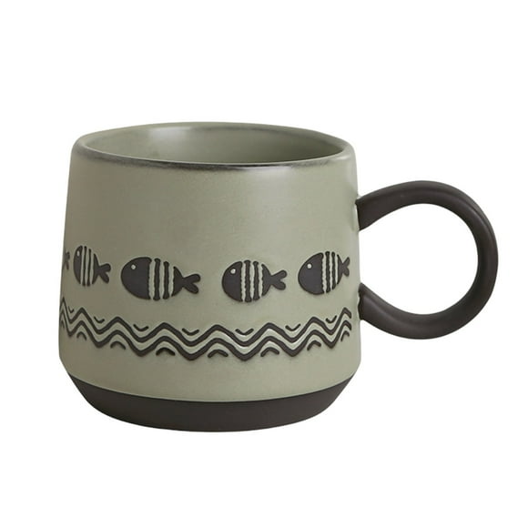 "Durable Ceramic Travel Mug For Coffee Tea & Hot Cocoa" Wide Bottom Coffee Mug Glass Lolly Cups Large Drinking Cup Acrylic Cups Shatterproof Cups 16oz Vintage Diner Coffee Cups Large Glass Food