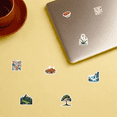 thumbnail image 3 of Vintage Stickers Nature Scenery Stickers Food Stickers Culture Stickers for Suitcase Fridge Guitar Car, 3 of 9