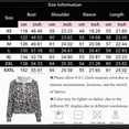 thumbnail image 3 of Towmus Oversized Quarter Zip Pullover Casual Women Camo Zip Up Hoodie Camo Hoodie Womens Colorful Patchwork Graphic Hoodies, 3 of 6