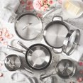 thumbnail image 5 of Calphalon Classic Stainless Steel 10-Piece Cookware Set, 5 of 7