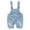 Yellow, variant on Baby Girls & Toddler Girls Stretch Denim Overall Shorts Adjustable Ripped Fashion Jeans Overalls(3M-5T)