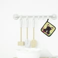 thumbnail image 3 of Easter French Bulldog Brindle Pair of Pot Holders, 3 of 3
