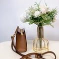 thumbnail image 3 of MICHAEL KORS 35S3G6HC5L Sheila Small Faux Saffiano Leather Crossbody Bag IN LUGGAGE, 3 of 7