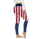 thumbnail image 1 of MKLEKYY Leggings estampados del Día de la Independencia para mujer, mallas deportivas de cintura alta para entrenamiento, correr, pantalones de yoga con realce, 1 of 3