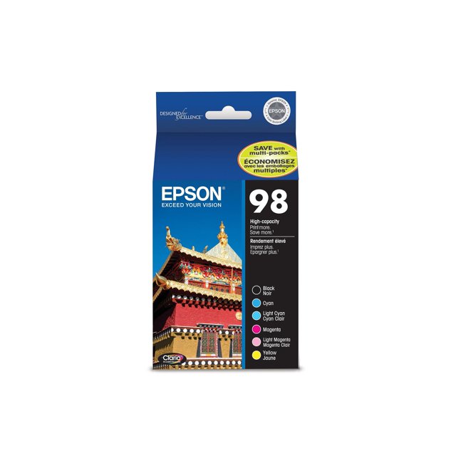 Cartucho de tinta Epson 98 Claria Hi-Definition de alta capacidad