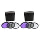 thumbnail image 4 of Sidaley Juego de filtros de lente CPL FLD de luz púrpura de 3 uds con cámara de bolsa 49MM 52MM 55MM 58MM 62MM 67MM 72MM 77MM reemplazo de Protector de Type6 NO6, 4 of 6