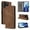 Brown, variant on For Ulefone Note 18Pro/Ulefone Note 12P Wallet PU Leather Magnetic Phone Case