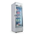 thumbnail image 2 of Premium Levella PFV126DX 11.6 Cu. Ft. Frost Free Glass Door Display Freezer- Silver, 2 of 4