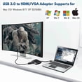 thumbnail image 5 of Usb 3.0 To Hdmi + Vga Full Hd 1080p Video Adapter Cable Converter For Pc, 5 of 5