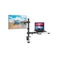 thumbnail image 1 of Soporte Dual De Monitor Y Laptop Para Escritorios Y Mesas Con Brazos Articulados Ajustables Monitor 15-33 Pulgadas, 1 of 8