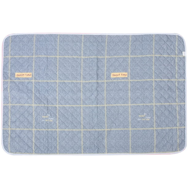 Pañal de cama transpirable y reutilizable para adultos, lavable, con protección para la incontinencia nocturna.