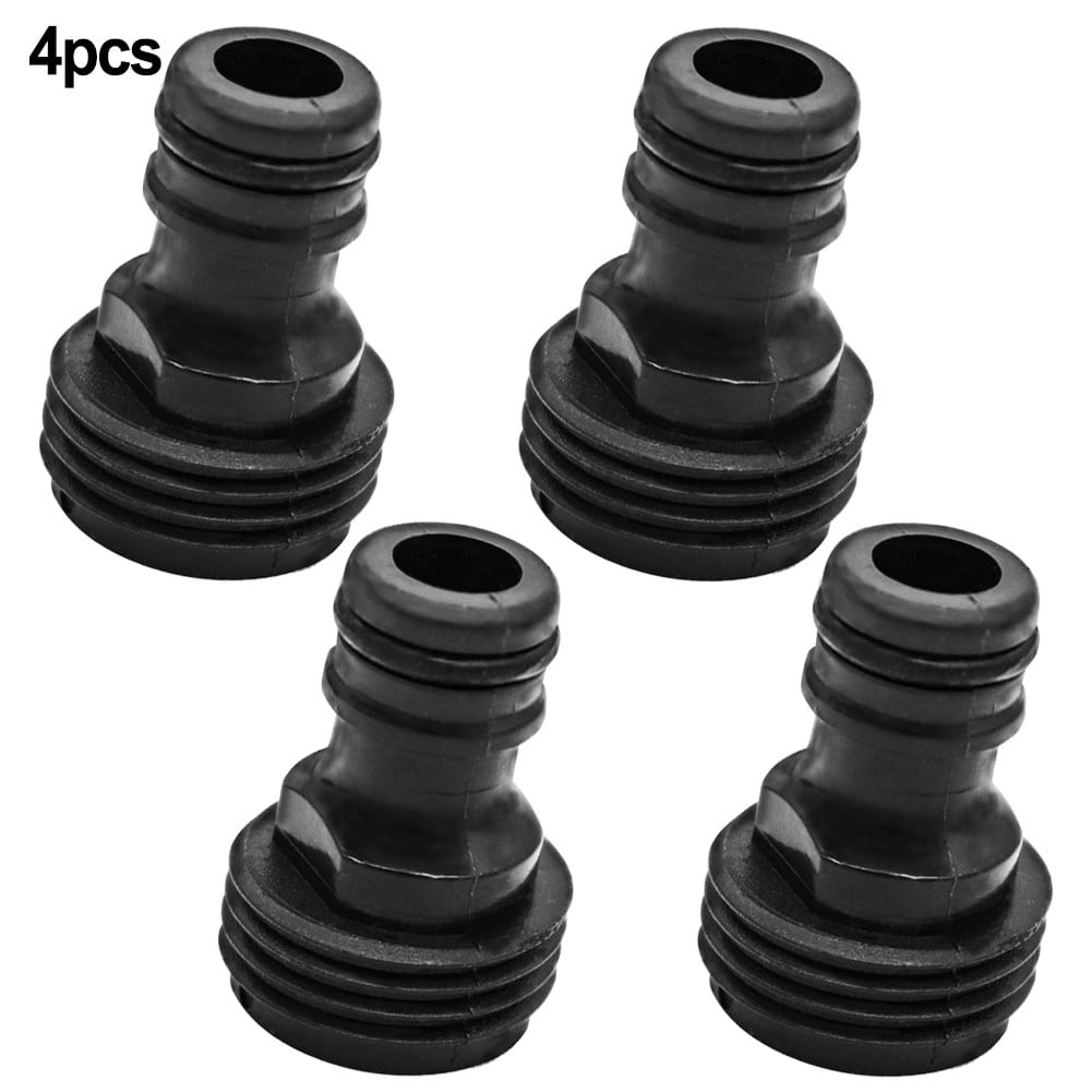4PCS Nipple Thread Fitting Water Fitting Fittings 1/2" Hose Quick