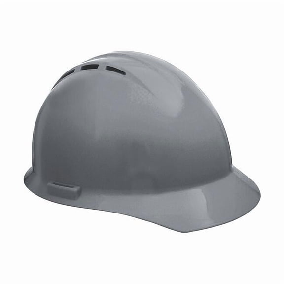 Hard Hat, Americana, Polyethylene, 4 Point Pinlock, Type 1, Class C, Gray