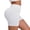White, variant on Timegard Gym Shorts Women High Waist Workout Yoga Leggings Skinny Stretch Running Cycling Shorts Tight