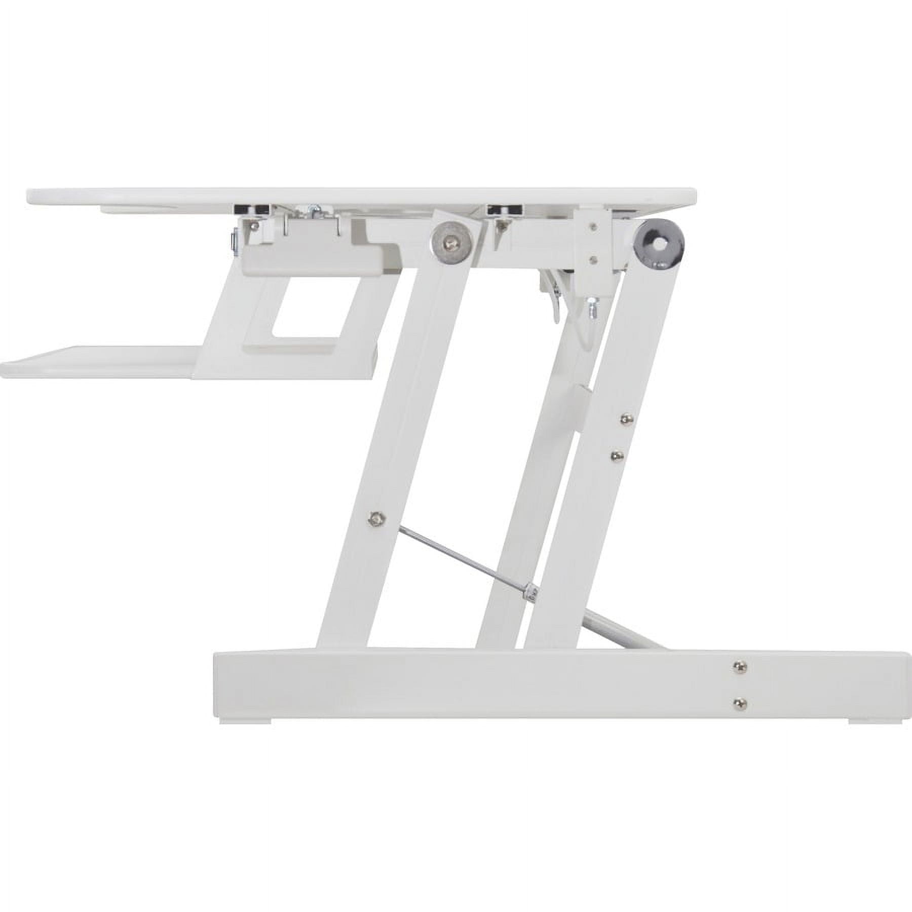 Lorell, LLR99984, Adjustable Desk Riser Plus, 1 Each, White