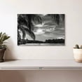 thumbnail image 2 of Elephant Stock Hauru Point Wall Art - Horizontal Canvas Wall Art - Living Room Wall Decor - Beach Canvas - Gray And Black Decor - 12" x 8", 2 of 8