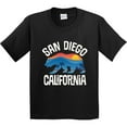 thumbnail image 3 of Inktastic San Diego California Bear Sunset Youth T-Shirt, 3 of 5