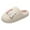 Light Pink, variant on Fuzzy Slippers for Women Men Valentine's Day Funny Print Matching Slipper Platform Memory Foam Slip on House Shoes Pink 10
