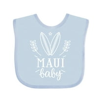 Inktastic Maui Hawaii Baby Surfing Boys or Girls Baby Bib