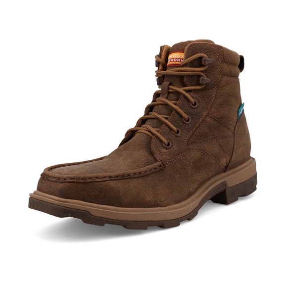 TWISTED X Adult Male 6in UltraLite X Rawhide Work Boots, Size: 10.5, Width: D