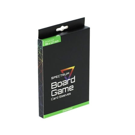 1 pack of 50 BCW 89mm x 127mm Clear Double Sized Board Game Card Sleeves