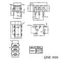 thumbnail image 4 of 3.5 mm Audio Jack Connector PCB Mount Female Socket 5Pin PJ-313 5pcs, 4 of 4