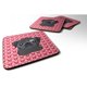 thumbnail image 1 of Juego de 4 posavasos de espuma Caroline's Treasures Black Pug Hearts 3,5 multicolor, 1 of 1