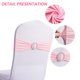 thumbnail image 3 of 20 piezas bandas para sillas, lazos, funda elástica para silla con hebilla deslizante para decoración de banquete de recepción de fiesta de boda, 3 of 6