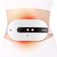 thumbnail image 1 of Menstrual Heating Pad, Heating Pad for Back Pain with 3 Heat Levels and 3 Vibration Massage Modes, Portable Electric Fast Heating Abdominal Belt, Back or Stomach Pain Relief for Women and Girls, 1 of 5