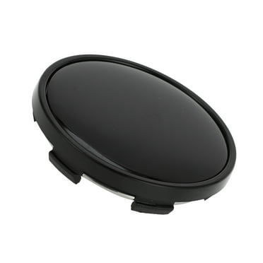 Car Wheel Hub Center Caps 62 mm 2.44" OD Center Hub Cover Universal Scratch Resistance ABS Plastic Black