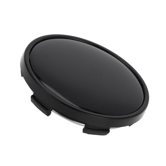 Tapas Centrales de Cubo de Rueda de Automóvil Unique Bargains 62 mm 2.44" OD Cubierta de Cubo Universal Resistente a Rayones Plástico ABS Negro