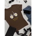 thumbnail image 3 of Daisy Bicycle Positive Quote T-Shirt Women -Image by Shutterstock, Female 5X-Large, 3 of 4