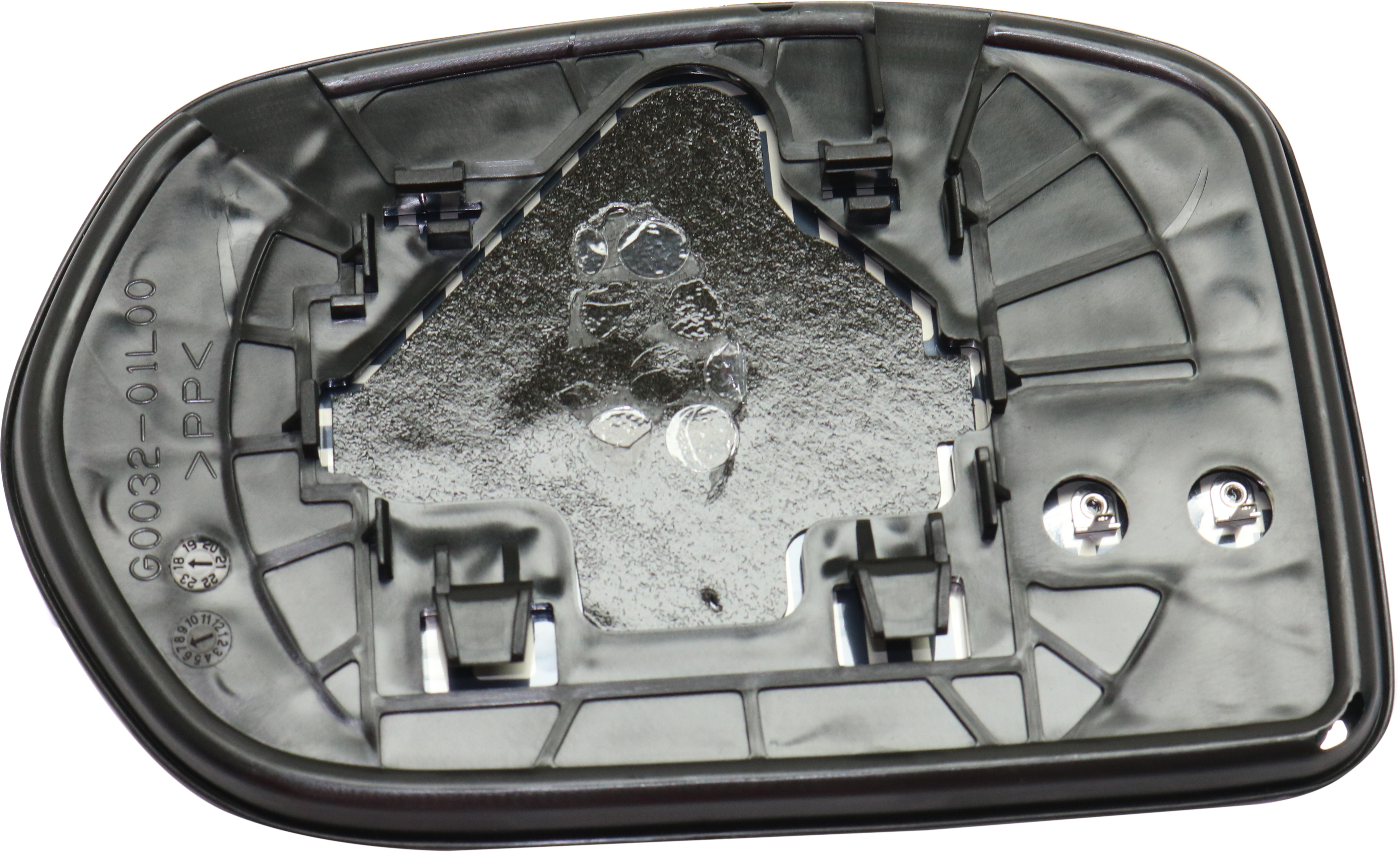 Mirror Glass Compatible With 2007-2011 Honda CR-V Left Driver Side Heated Kool-Vue