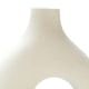 thumbnail image 3 of Colección de jarrones de cerámica Florero creativo para escritorio de aniversario de restaurante Beige Grande Zulema jarrón de ceramica, 3 of 7
