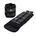 thumbnail image 1 of Pesas para tobillos, muñecas, brazos y piernas de 10 libras x 2 para mujeres, niños y hombres, cómodas y suaves, perfectas para bailar, correr, caminar, hacer ejercicio o hacer ejercicio (negras), 1 of 8