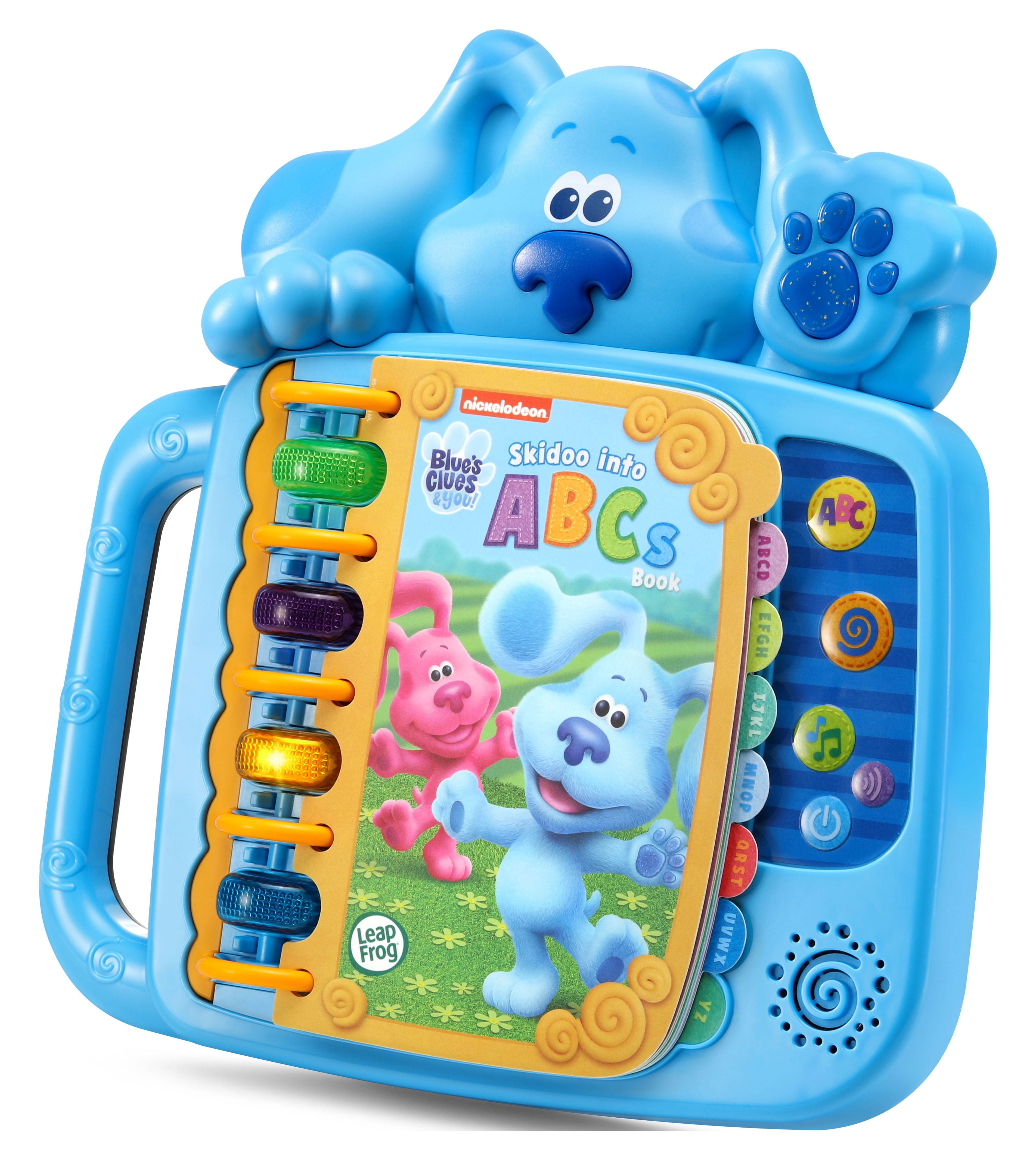 LeapFrog Blues Clues and You! Skidoo Into ABCs Book for Kids, Blue
