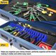 thumbnail image 2 of Organizador Alicates Cajas Herramientas para Cajones (1pc) Azul, 2 of 8